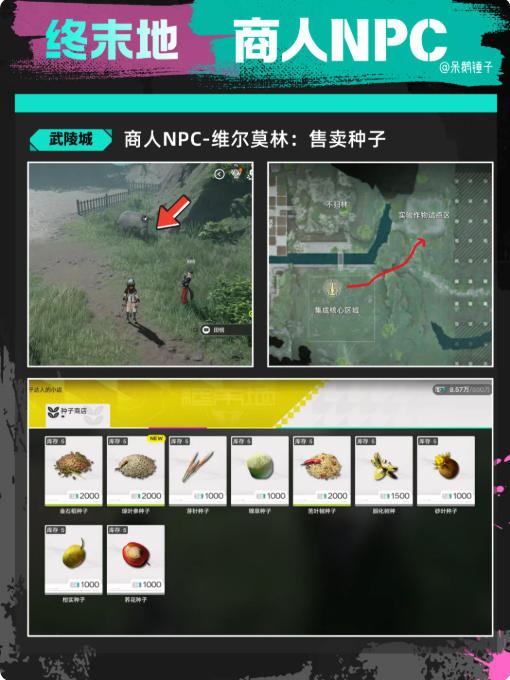 明日方舟终末地商人位置在哪里 终末地商人位置一览