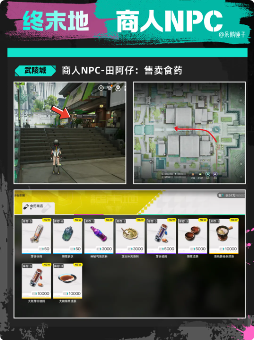 明日方舟终末地商人位置在哪里 终末地商人位置一览