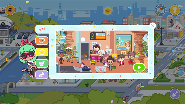 米加小镇世界彩色公寓截图4