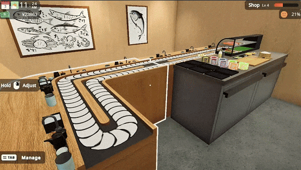 回转寿司模拟器