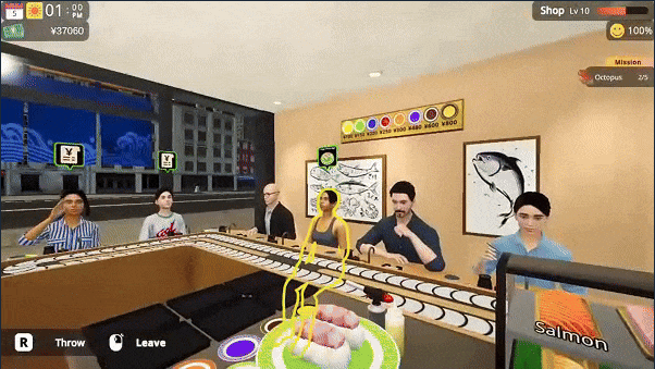 回转寿司模拟器