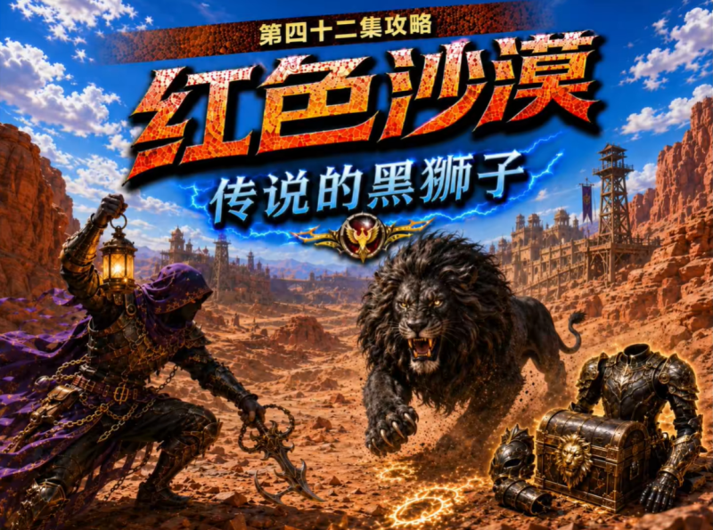 红色沙漠狮子坐骑怎么获得 狮子坐骑位置一览