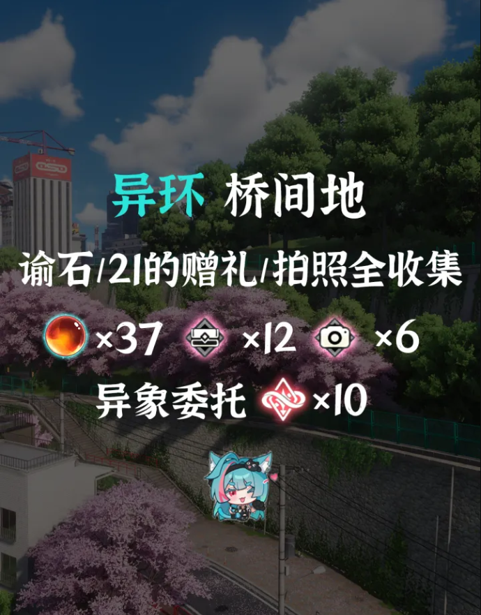 异环桥间地全收集点位在哪 桥间地全收集点位标注一览