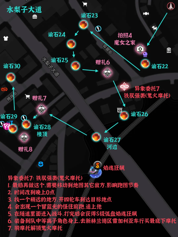 异环桥间地全收集点位在哪 桥间地全收集点位标注一览