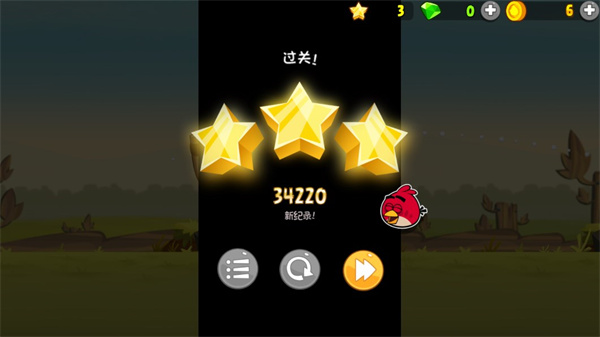 愤怒的小鸟选关版