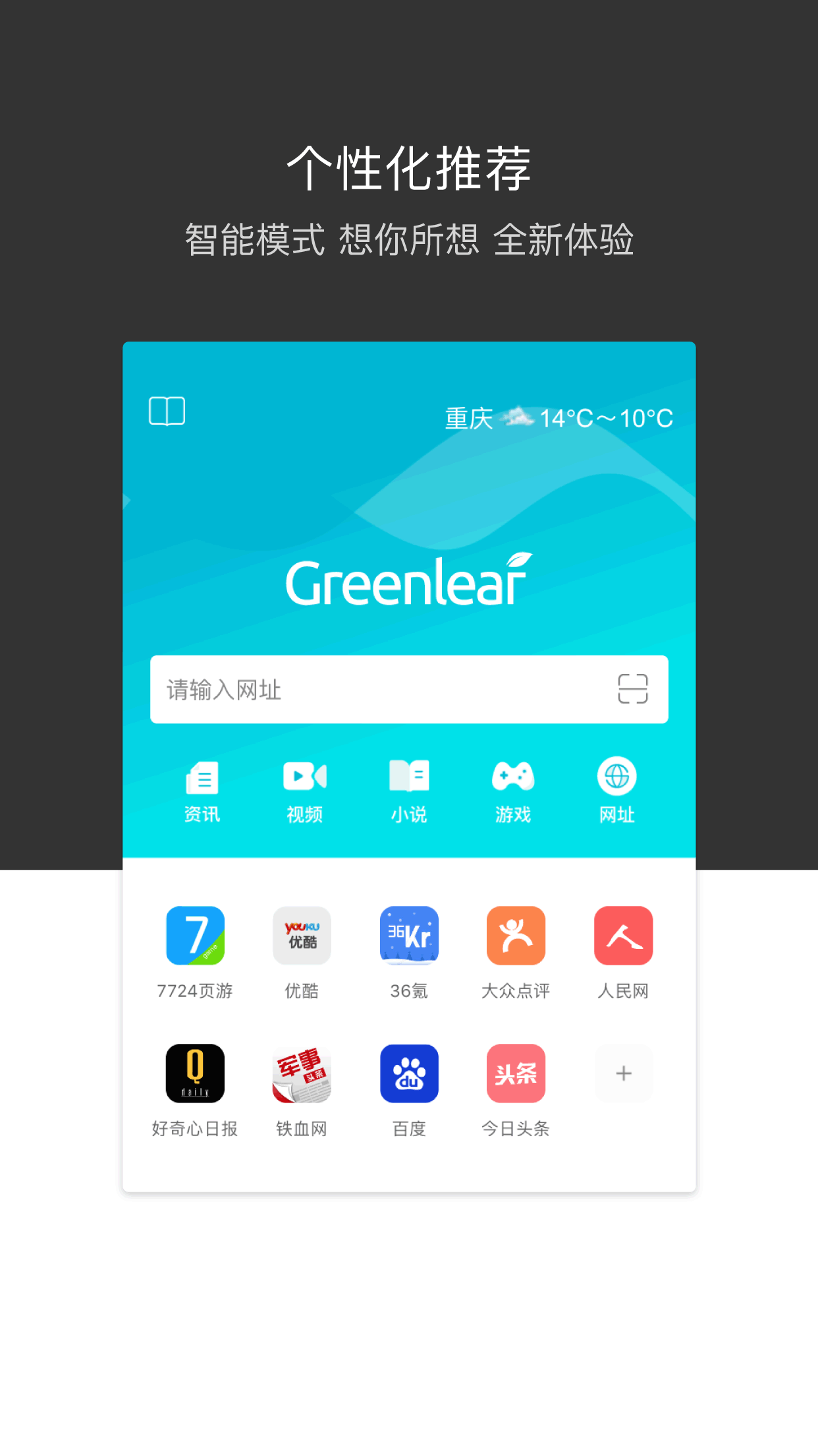 绿叶浏览器截图1