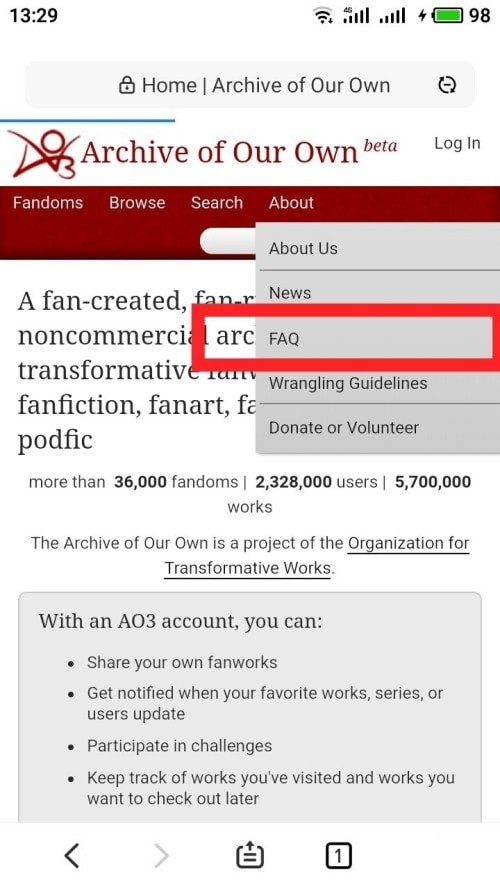ao3怎么调成中文 调成中文教程