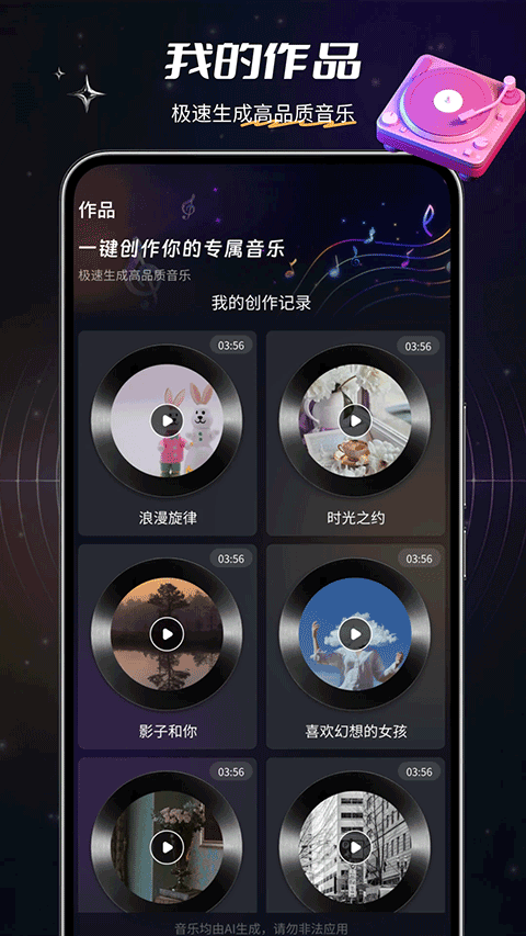 SunoAI音乐生成器截图3