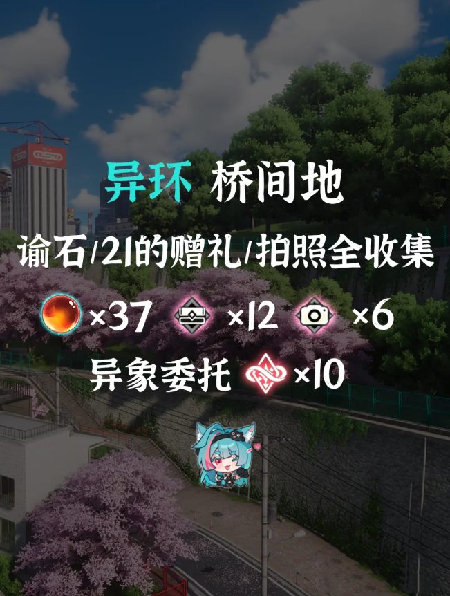 异环桥间地全收集点位标注 桥间地收集点位在哪里