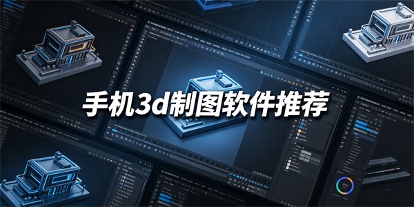 手机3d制图软件推荐