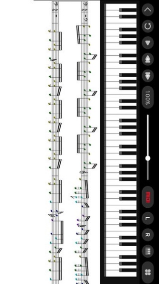 midi五线谱