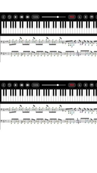 midi五线谱