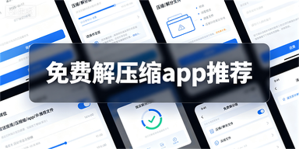 免费解压缩app推荐