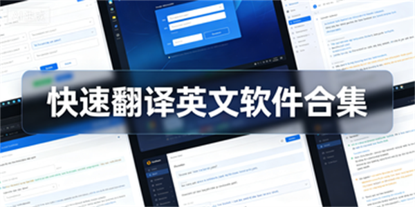 快速翻译英文软件合集