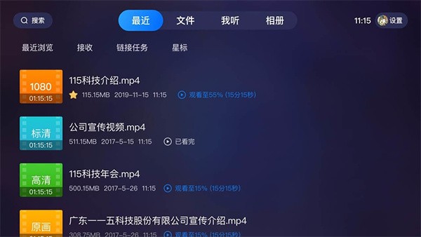 115网盘电视版截图1