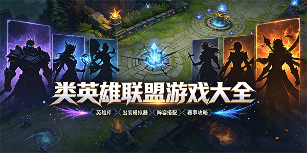 类似英雄联盟的游戏大全
