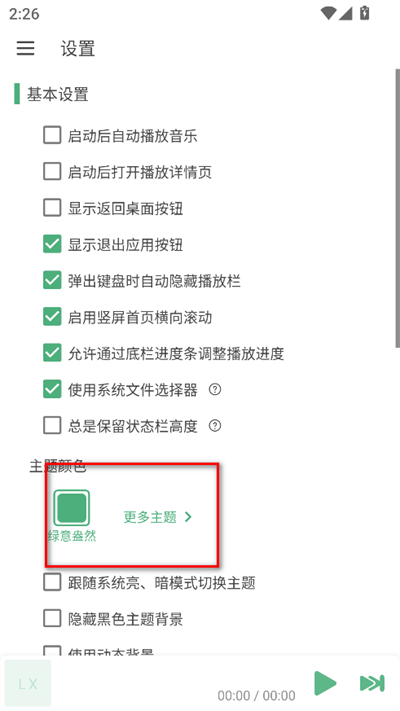 洛雪音乐app怎么更换主题 自定义主题设置方法