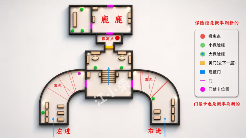 异环粉爪大劫案全地图详解