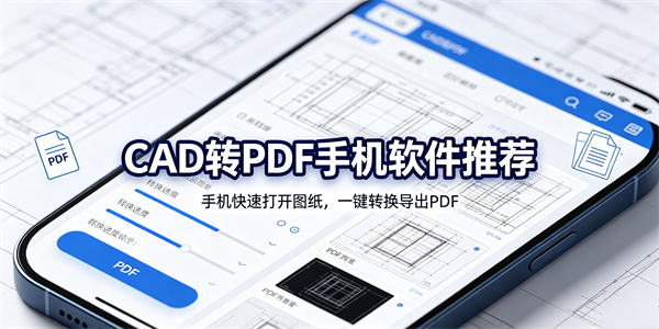 cad转pdf手机软件推荐