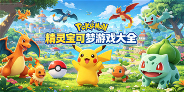 精灵宝可梦游戏大全