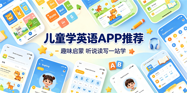 儿童学英语的app合集