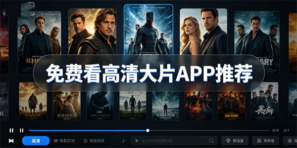 免费看高清大片APP推荐