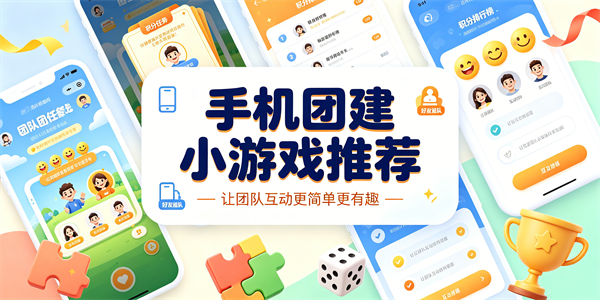 手机团建小游戏推荐