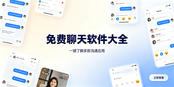 免费聊天软件大全