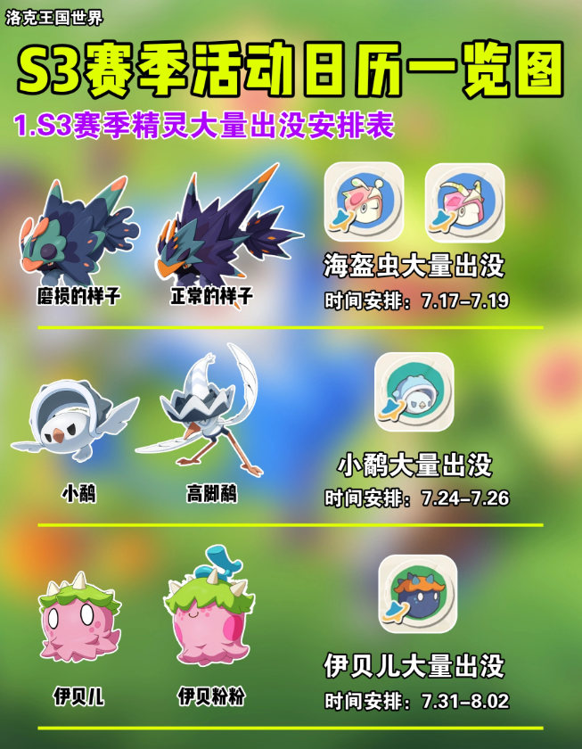 洛克王国世界大量出没 加捕获几率机制讲解