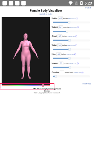 Body visualizer中文版