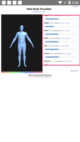 Body visualizer中文版
