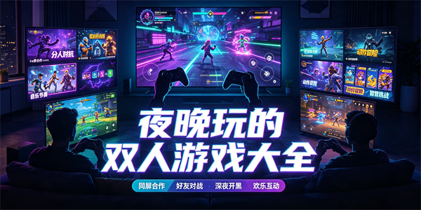 夜晚玩的双人游戏大全