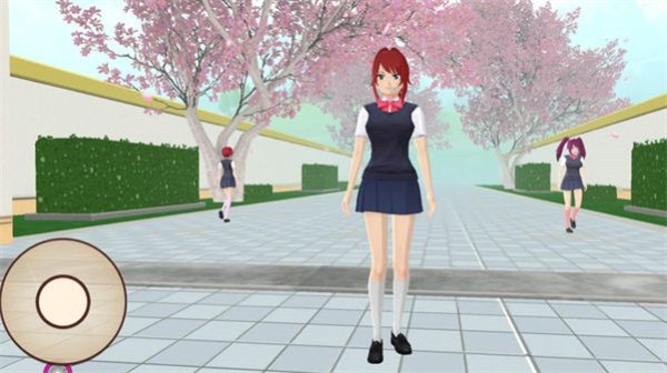 樱花校园青春少女
