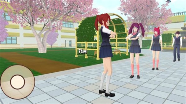 樱花校园青春少女