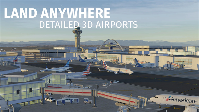 真实飞行模拟3D截图2