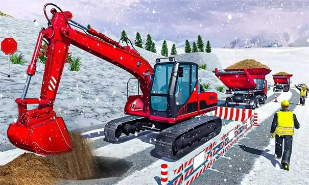 挖掘机模拟器截图3