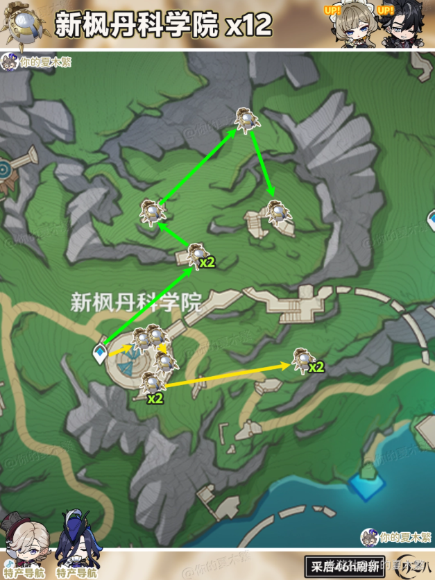 原神子探测单元采集路线位置攻略大全