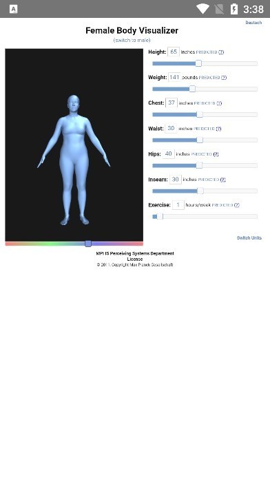 bodyvisualizer模拟器截图2