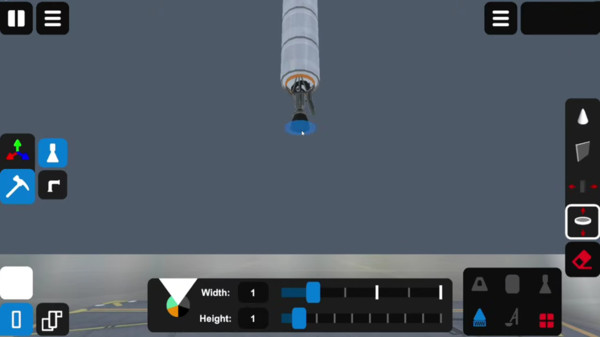 航天火箭探测模拟器