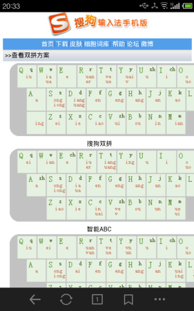 搜狗拼音输入法双拼设置教程
