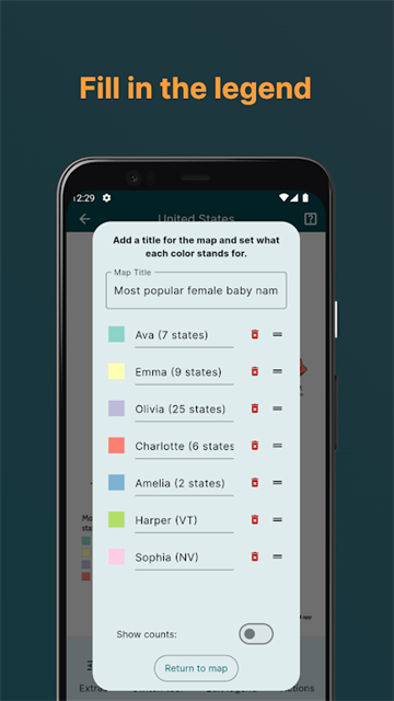 MapChart截图1