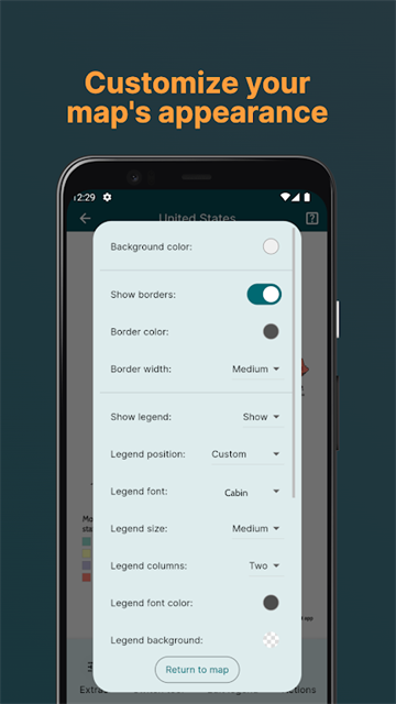 MapChart截图2