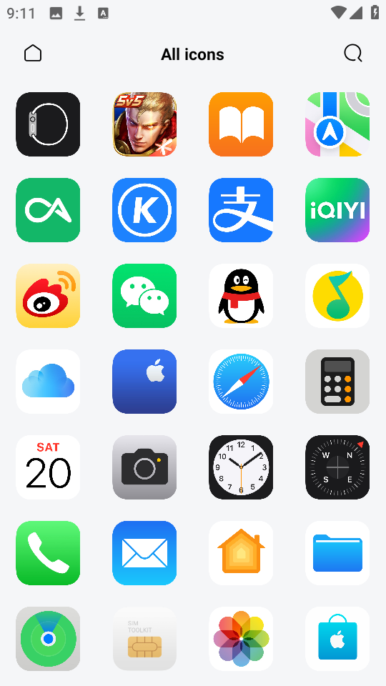 IOS图标包