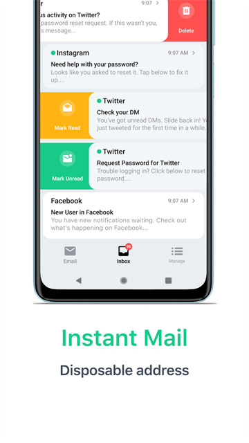 TempMail临时邮箱截图2