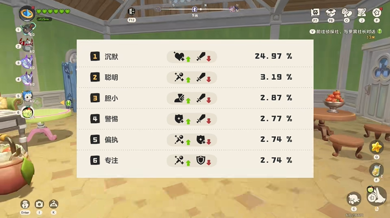 洛克王国世界精灵生蛋性格会有影响吗