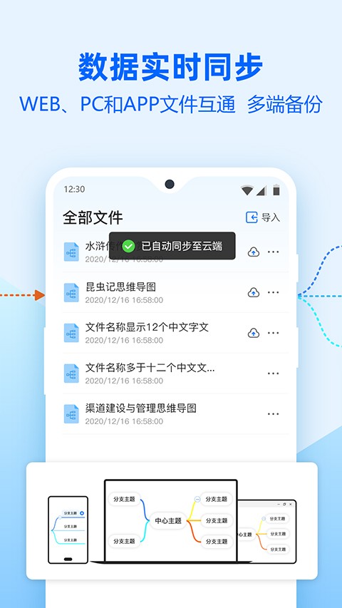 迅捷思维导图截图1