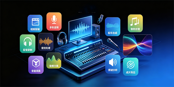 视频音轨编辑软件合集