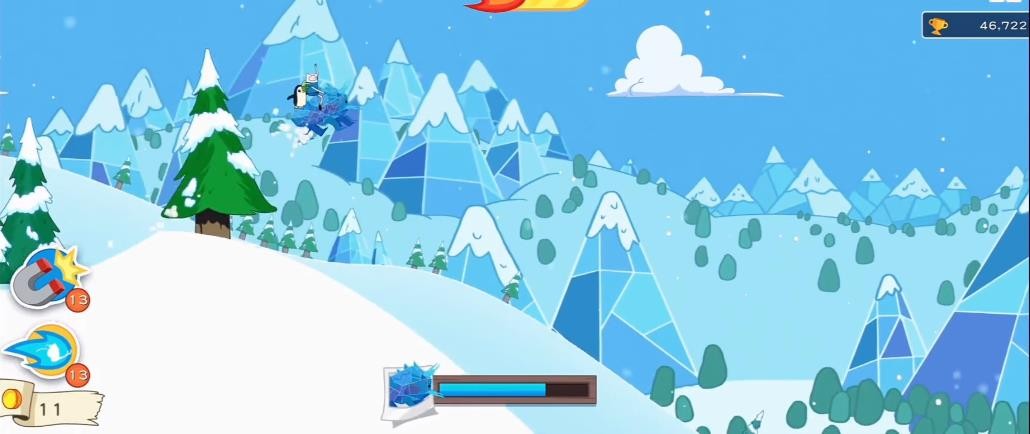 滑雪大冒险之探险活宝最新版截图0