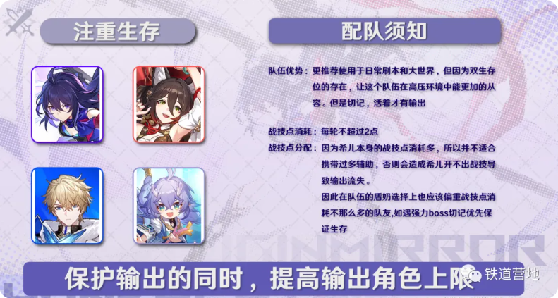 崩坏星穹铁道希儿配队阵容推荐