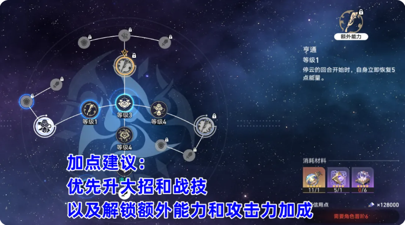 崩坏星穹铁道停云培养攻略